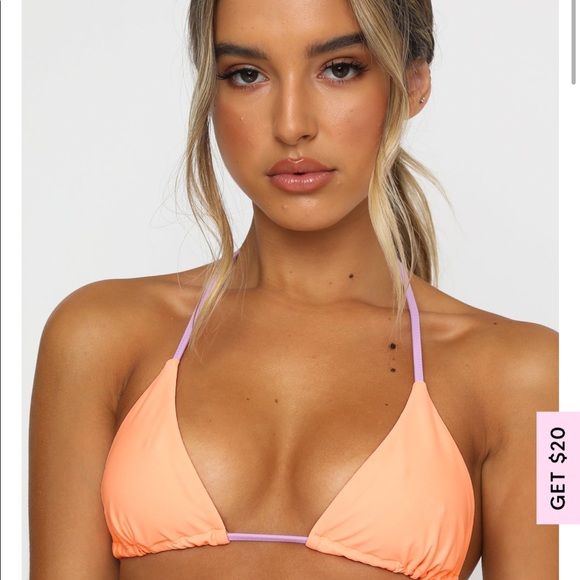 Set of 2- BRAND NEW triangle bikini tops - Picture 3 of 9